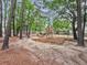 Community playground featuring a wooden play structure with multiple slides and swings surrounded by mature trees at 701 Hibbens Grant Blvd, Mount Pleasant, SC 29464