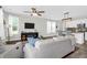 Cozy living space featuring a fireplace and modern finishes at 101 Patterson Ave, Goose Creek, SC 29445
