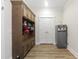 Functional mudroom with custom storage solutions for efficient organization near the entryway at 1017 Saltwater Cir, Johns Island, SC 29455
