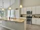 Lovely kitchen with granite counters, ample counter space and stainless steel appliances at 123 Oyama Rd, Summerville, SC 29486