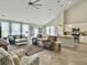 Bright, airy living area combines the kitchen, dining, and living spaces for easy living at 123 Oyama Rd, Summerville, SC 29486