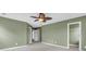 This bedroom offers neutral-toned walls, trim and flooring at 127 Rawlins Dr, Summerville, SC 29485