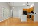 Well-lit kitchen with stainless steel sink and modern appliances is ready for your culinary creations at 1321 Wild Olive Dr, Mount Pleasant, SC 29464
