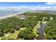 Aerial view of 1326 Sea Elder Ct. with Cougar Point Clubhouse, near the beach, golf course, and conference center at 1326 Sea Elder Dr, Kiawah Island, SC 29455