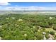 Aerial view of 1326 Sea Elder Ct. near Freshfields Village, Kiawah Island Parkway, surrounded by lush greenery at 1326 Sea Elder Dr, Kiawah Island, SC 29455