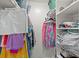 Organized closet featuring shelving, hanging rods, and ample storage space for clothes and accessories at 1326 Sea Elder Dr, Kiawah Island, SC 29455