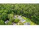 Aerial view showcases multiple homes with well-maintained lawns surrounded by lush greenery at 1431 Whispering Oak Trl, Mount Pleasant, SC 29466