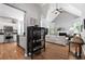 Open-concept living space showcases seamless transition from kitchen to living room, great for entertaining at 1431 Whispering Oak Trl, Mount Pleasant, SC 29466