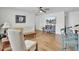Cozy living room featuring a view of the kitchen, comfortable seating, and stylish decor at 157 Tyger St, Summerville, SC 29485