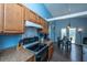 Functional kitchen with ample counter space, wood cabinets, and modern appliances at 160 Lancashire Rd, Summerville, SC 29486