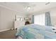 Calming bedroom features beachy colors, natural light, and soft textures at 1604 Jungle Rd, Edisto Island, SC 29438