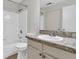 Bathroom with a sink vanity, tile floor, and shower-tub combo at 2011 N Hwy 17 # 2200H, Mount Pleasant, SC 29466