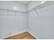 Empty walk-in closet with basic wire shelving, providing ample storage space at 2011 N Hwy 17 # 2200H, Mount Pleasant, SC 29466
