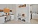 Efficient home office and mudroom area with custom storage and functional design at 2038 Sea Water Dr, James Island, SC 29412