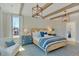 Charming main bedroom showcasing stylish furnishings, hardwood floors, and elegant lighting at 2038 Sea Water Dr, James Island, SC 29412