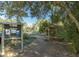 Community garden with informative sign and gazebo for residents at 204 Michigan Ave # C-5 - 11, Folly Beach, SC 29439