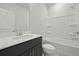 Bathroom with a single sink vanity, and a shower-tub combo at 205 Somerset Acres Dr, Summerville, SC 29486