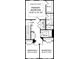 Detailed floorplan showing the layout of the third floor, including primary bedroom, bath, and bedrooms 2 and 3 at 205 Somerset Acres Dr, Summerville, SC 29486