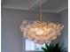 Close up of dining room light fixture at 2408 Bent Oak Rd, Mount Pleasant, SC 29466