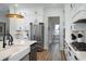 Bright kitchen featuring an island, stainless steel appliances, and an open design at 2408 Bent Oak Rd, Mount Pleasant, SC 29466