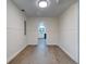 Finished basement area showcasing laminate flooring and stylish wall paneling at 2657 Oregon Ave, North Charleston, SC 29405