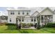 Well-maintained backyard patio with a modern pergola, dining area, and landscaping at 2828 Wagner Way, Mount Pleasant, SC 29466