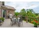 An outdoor deck with cable railing, dining furniture, and an exterior grill at 2834 Parkers Landing Rd, Mount Pleasant, SC 29466