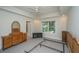 Spacious bedroom with large windows, neutral carpet and ceiling fan at 3005 Macbeth Creek Dr, Charleston, SC 29414