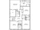 Second floor plan features Primary suite, bedrooms, laundry and bathrooms, showcasing functionality at 3898 Summerton Street Dr, Mount Pleasant, SC 29466