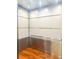 Modern elevator car featuring sleek stainless steel accents, contrasting finishes, and recessed lighting at 4 Beaufain St # 207, Charleston, SC 29401