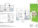Detailed floor plan showcasing the layout of this home with dimensions and room names on all levels at 4272 Persimmon Woods Dr, Charleston, SC 29420