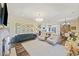 Expansive living room featuring an open floor plan, fireplace, and modern design at 4808 Wilson Rd, Meggett, SC 29449
