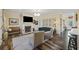 Inviting living room with fireplace and ample seating perfect for entertaining guests at 4808 Wilson Rd, Meggett, SC 29449