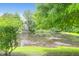 Secluded pond with surrounding greenery, creating a private and natural oasis at 5242 E Dolphin St, North Charleston, SC 29405