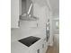 Modern white kitchen with stainless hood and built-in appliances at 564 Scholar Way, Summerville, SC 29486