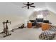 Bonus room featuring exercise equipment, a chaise lounge, a desk with computers and an award display at 591 Two Mile, Johns Island, SC 29455