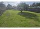 Expansive backyard with green grass and a large tree providing shade, great for activities at 605 Grassy Hill Rd, Summerville, SC 29483
