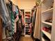 Spacious walk-in closet featuring ample hanging space, built-in shelving, and organized storage solutions for clothing and accessories at 8 Brisbane Dr, Charleston, SC 29407