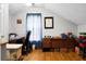 The attic has been converted into a versatile living space or storage room at 8692 Bentwood Dr, North Charleston, SC 29406