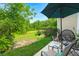 Inviting backyard with a pond view, ideal for relaxation and enjoying nature at 9049 Parlor Dr, Ladson, SC 29456