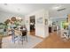Elegant dining area featuring stylish decor, hardwood floors, and an open layout at 9049 Parlor Dr, Ladson, SC 29456