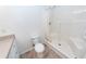 Bathroom featuring walk-in shower, toilet, and neutral colors at 102 Sandy Hook Ct, Summerville, SC 29486