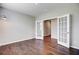 Office space with hardwood flooring and double french doors at 104 Wild Orchid Way, Huger, SC 29450