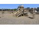 Well-maintained wooden playground with slides and climbing features provides a fun recreational space at 104 Wild Orchid Way, Huger, SC 29450