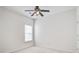 Neutral bedroom features carpet, ceiling fan, and a window for lots of natural light at 112 Mayfield Dr, Goose Creek, SC 29445