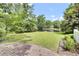 A beautiful lush backyard with pond and brick trim, great landscaping, perfect for outdoor enjoyment and relaxation at 115 Old Postern Rd, Summerville, SC 29483