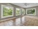 Bonus Room with large windows overlooking the lake at 115 Old Postern Rd, Summerville, SC 29483