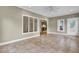 Bonus Room with windows, tile flooring, and a ceiling fan at 115 Old Postern Rd, Summerville, SC 29483