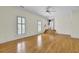 Bright living room with hardwood flooring, neutral paint and staircase at 115 Old Postern Rd, Summerville, SC 29483