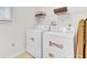 Bright laundry room with a modern washer and dryer at 1237 Fort Dr, Hanahan, SC 29410